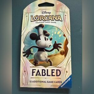 Disney Lorcana Fabled Card Pack with Mickey Mouse